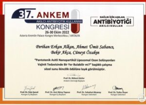 ANKEM-Sözel Sunu İkincilik Ödülü